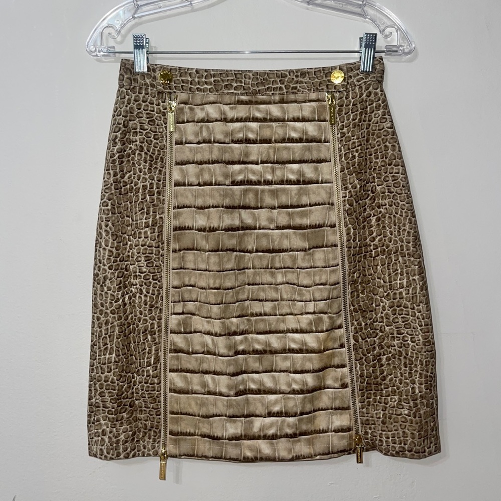 Michael Kors pencil skirt snakeskin print